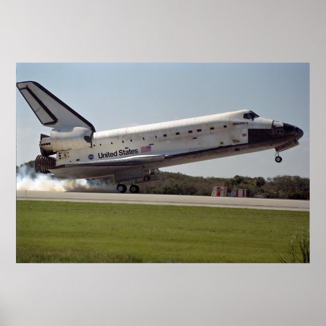 Poster Découverte de la navette spatiale (Devant)