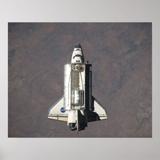 Poster Découverte de la navette spatiale (Devant)