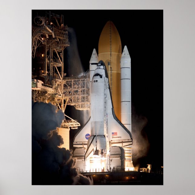 Poster Découverte de la navette spatiale (Devant)