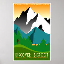 Découvrez Bigfoot dans les montagnes colorées