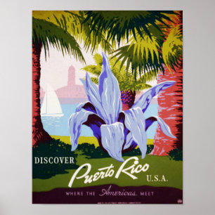 Poster Découvrez Porto Rico