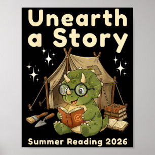 Poster Découvrez une histoire de lecture d'été 2026 trice