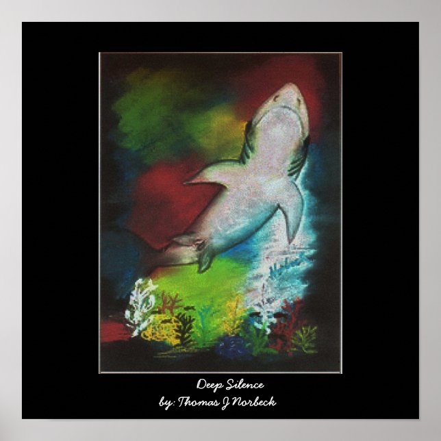 Poster Deep Silence by : Thomas J Norbeck (Devant)