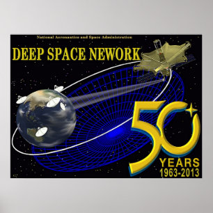 Poster DEEP SPACE NETWORK 50th Anniversary
