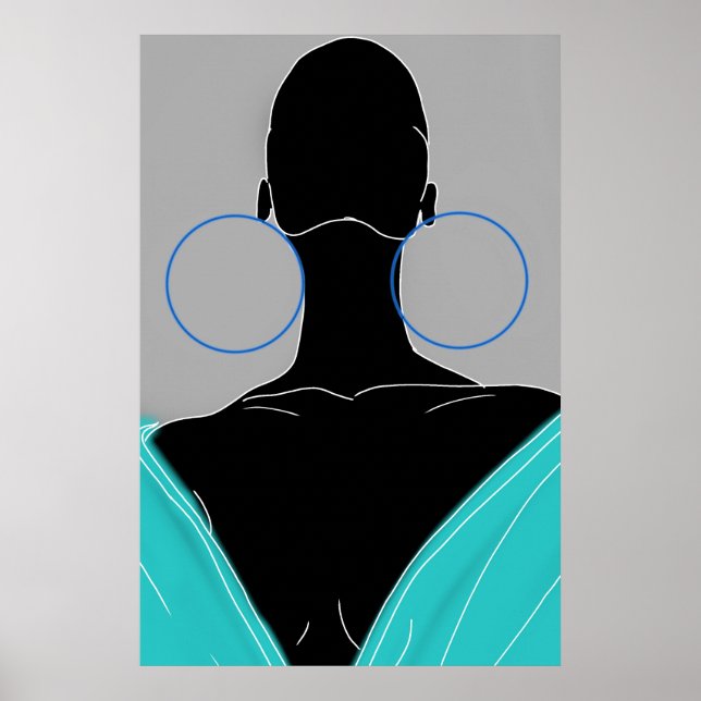 Poster deep vibe (Devant)