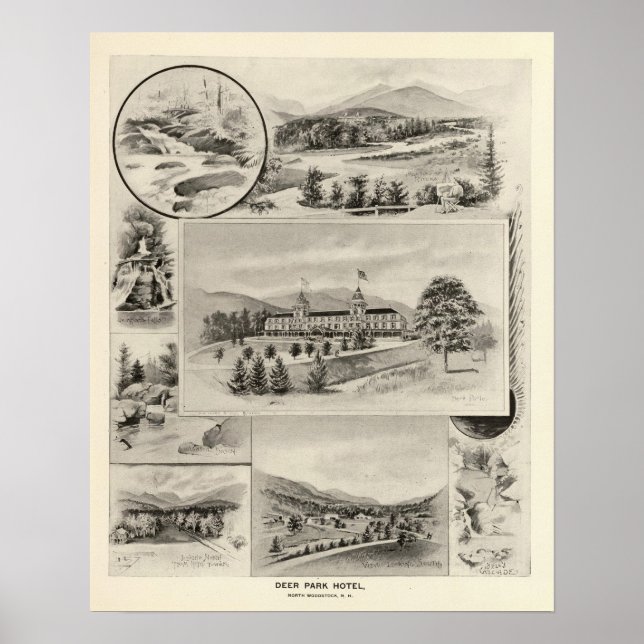 Poster Deer Park Hotel (Devant)