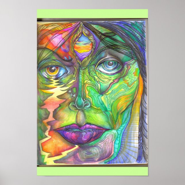 Poster déesse (Devant)