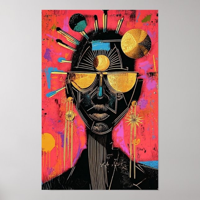 Poster Déesse (Devant)
