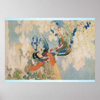 Poster Déesse chinoise de la lune