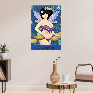 Poster Déesse de fée en pleine figure Thunder_Cove