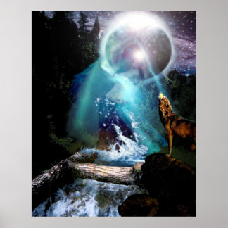 Poster Déesse De La Lune