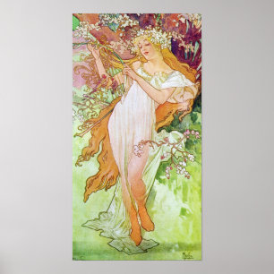 Poster Déesse du printemps