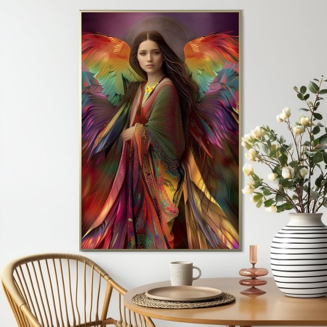 Poster Déesse Iris Messenger Des Dieux Arc-En-Ciel Violet (Créateur téléchargé)