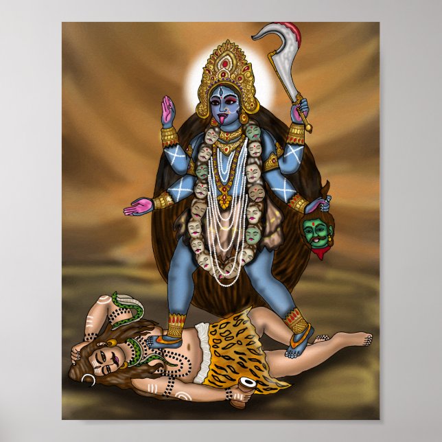 Poster Déesse Kali  (Devant)