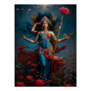 Poster Déesse Lakshmi