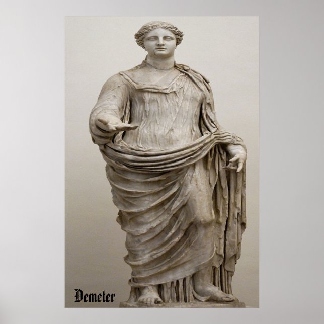 Poster Déètre / Déesse grecque / (Devant)