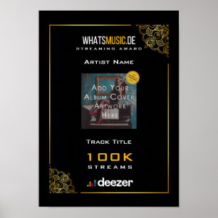 Poster Deezer Music Streaming