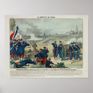 Poster Défaite des Rebelles enchâssés dans le cimetière