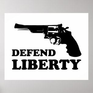 Poster Défendre la liberté