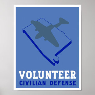 Poster Défense civile de l'Alabama — APM
