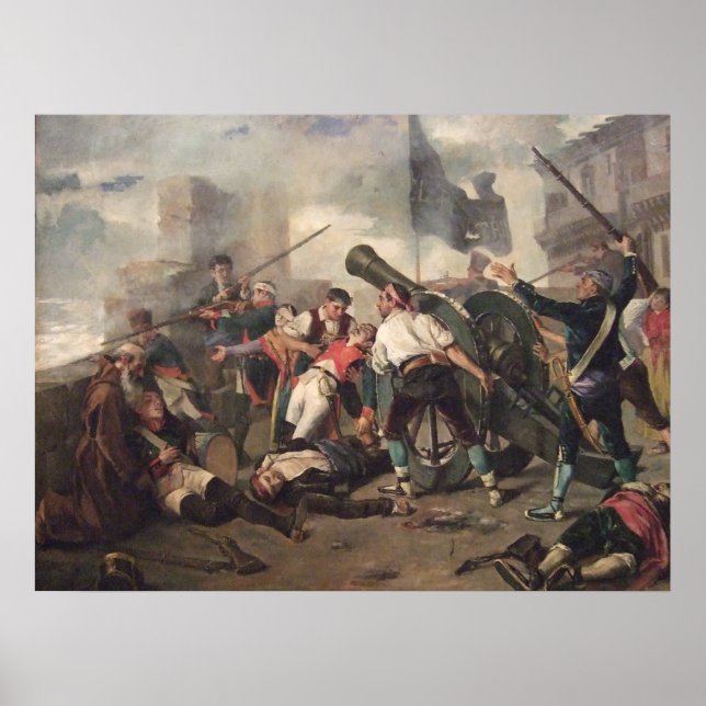 Poster Défense de Saragosse (Devant)