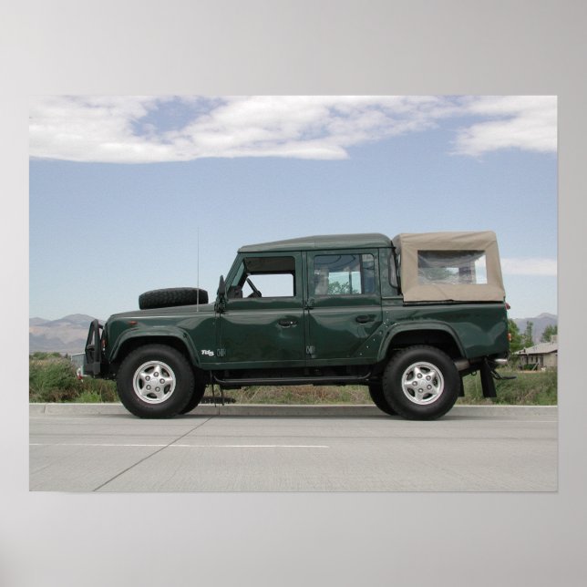 Poster Défenseur du Land Rover 110 (Devant)
