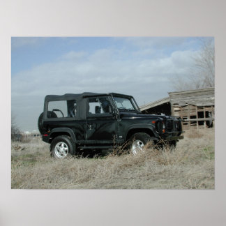 Poster Défenseur du Land Rover 90
