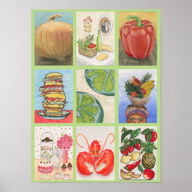 Poster Défi alimentaire (Devant)