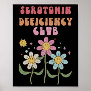 Poster Déficience Club Santé mentale Anxiété Dépression