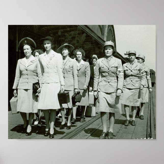 Poster Défilé des recrues de l'AAF 1942 (Devant)