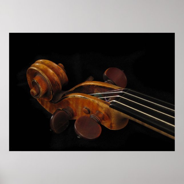 Poster Défilement de violon (Devant)