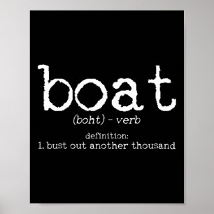 Poster Définition de bateau, dépensez encore un millier d