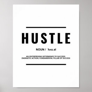 Poster Définition de l'encombrement Devis motivationnel