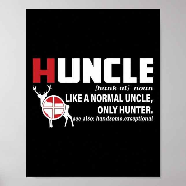 Poster Définition de l'oncle de chasse (Devant)