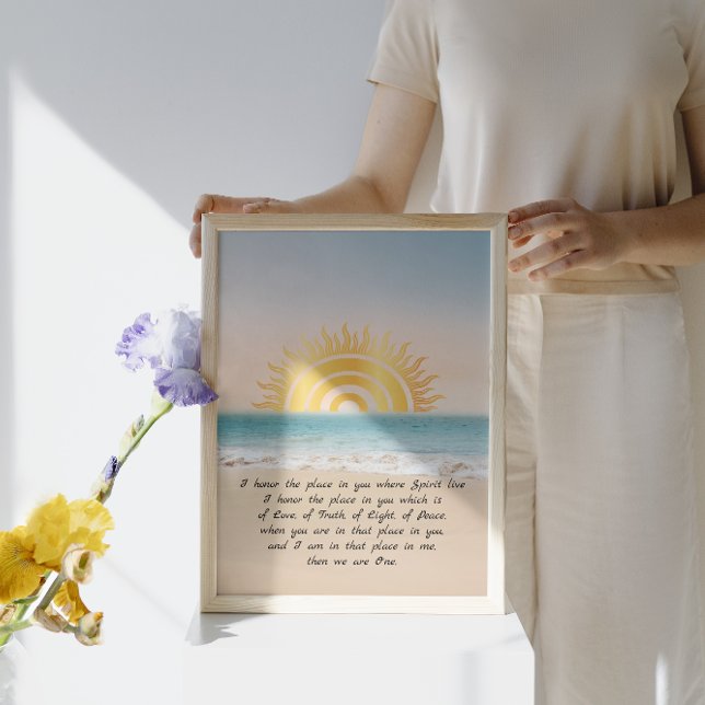 Poster Définition de Namaste Sun Gold (Créateur téléchargé)