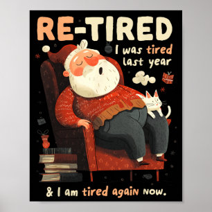 Poster Définition de Père Noël réformé drôle