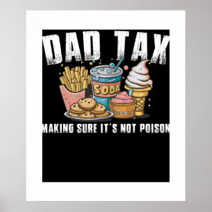 Poster Définition fiscale Papa Impôt S'assurer que ce n'e