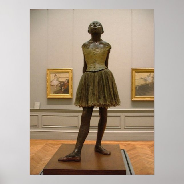 Poster Degas Dancer Sculpture (Devant)