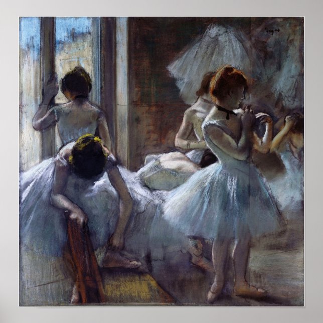 Poster Degas - Danseurs (Devant)