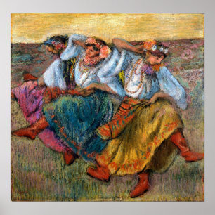 Poster Degas - Danseuses Russes
