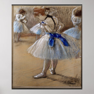 Poster Degas Étude d'un danseur