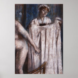Poster Degas - Toilette Après Le Bain