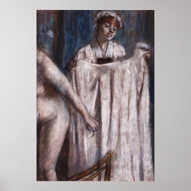 Poster Degas - Toilette Après Le Bain (Devant)