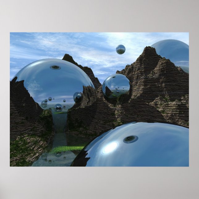 Poster Dégradé (Devant)