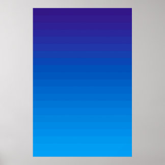 Poster dégradé bleu | lignes horizontales | bandes |