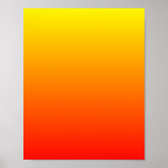 Poster Dégradé Ensoleillé (Devant)