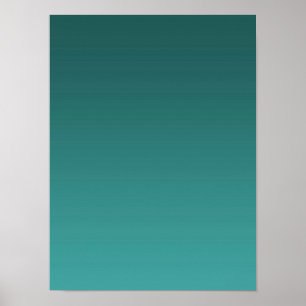 Poster Dégradé Vert - clair à profond Fond d'ambiance