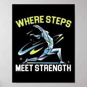 Poster Déjeuner Exercice Bodybuilding Fitness Exercice Sa