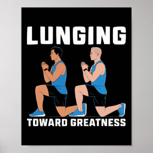 Poster Déjeuner Exercice Bodybuilding Fitness Exercice Sa