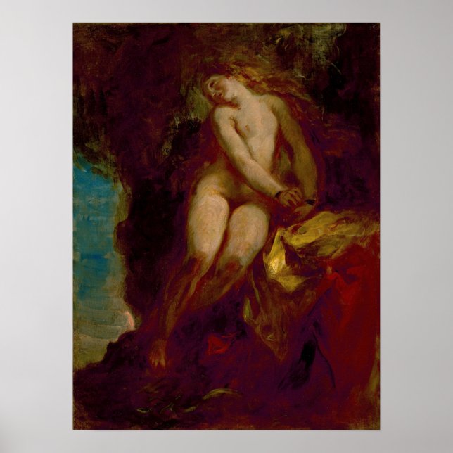 Poster Delacroix - Andromeda (Devant)